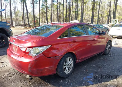 2013 Hyundai Sonata Gls z USA, uszkodzony, nr VIN 5NPEB4AC5DH799220